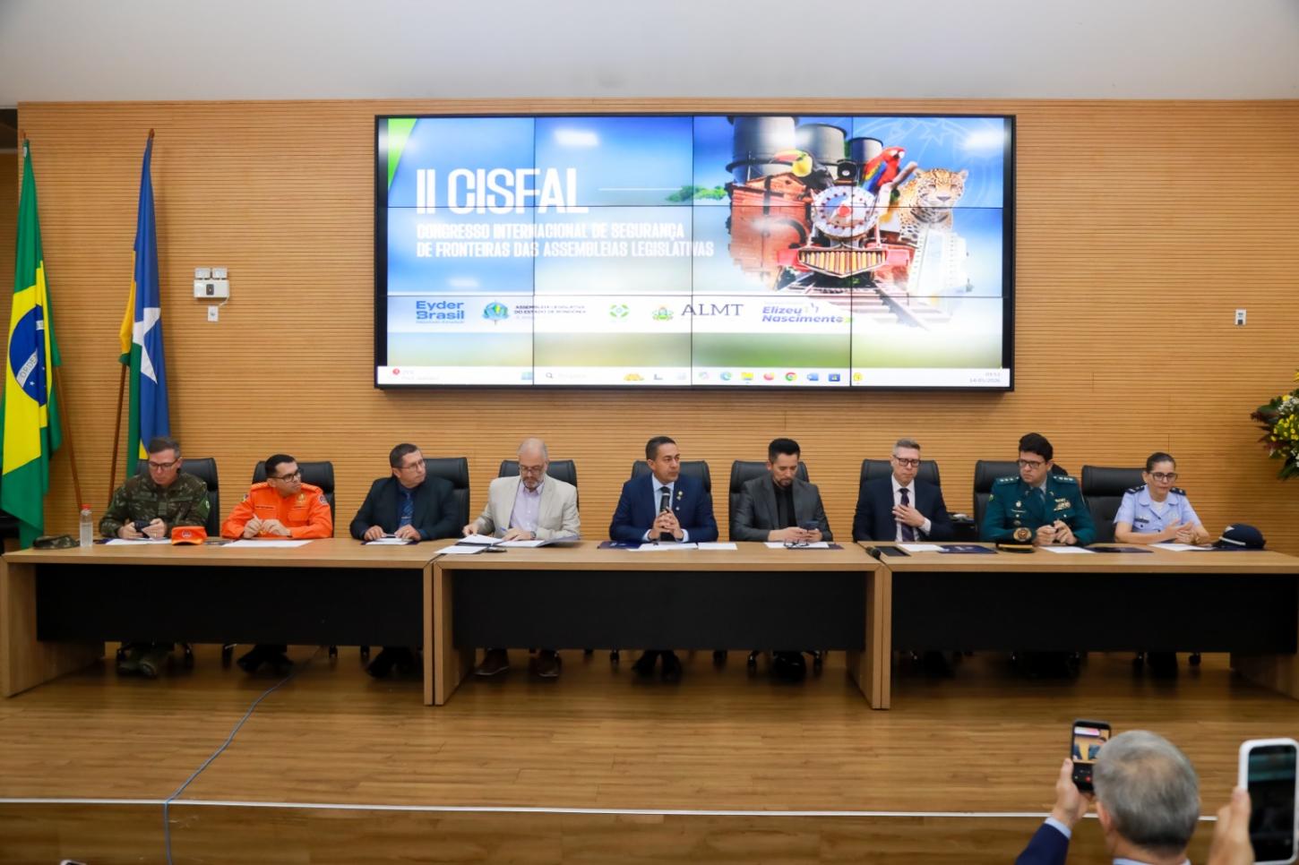 Eyder Brasil realiza II CISFAL em Porto Velho e anuncia próximos passos no combate ao crime de fronteira