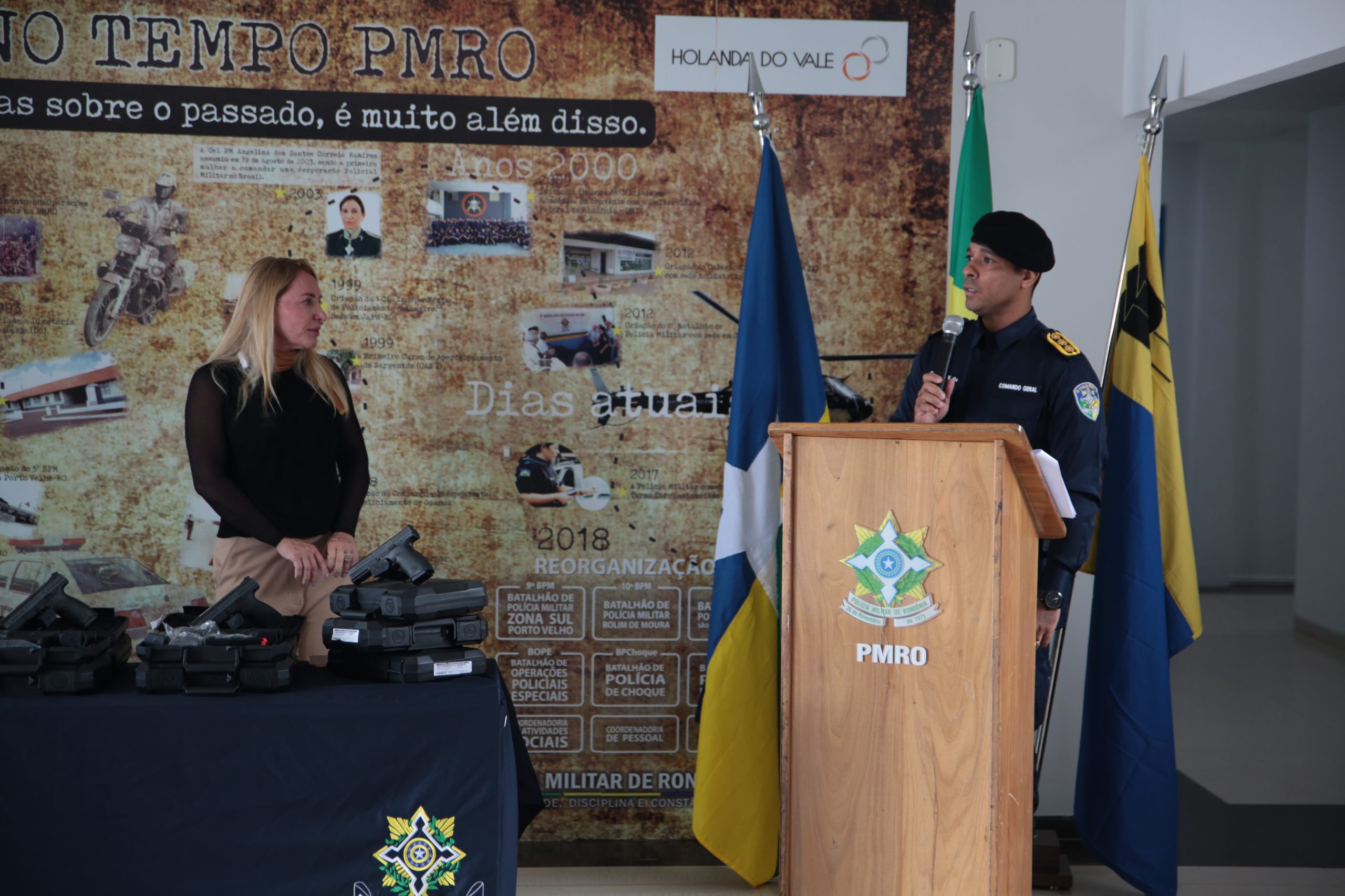 Governo de Rondônia compra mais materiais bélicos para a Polícia Militar