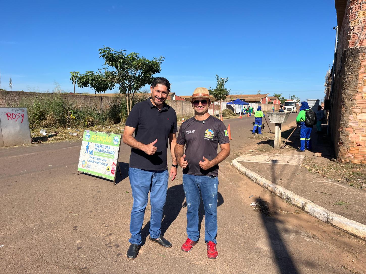 Seinfra atende pedido de Márcio Pacele e inicia limpeza na rua Itatiaia em Porto Velho