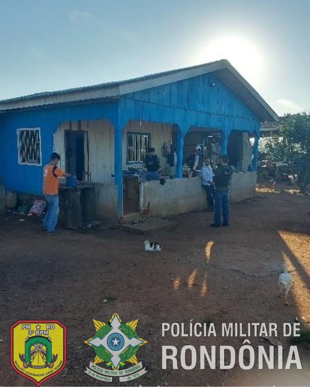 AÇÃO CONJUNTA – POLÍCIA MILITAR E POLÍCIA CIVIL RECAPTURAM FORAGIDO DA JUSTIÇA NA ÁREA RURAL DE CABIXI