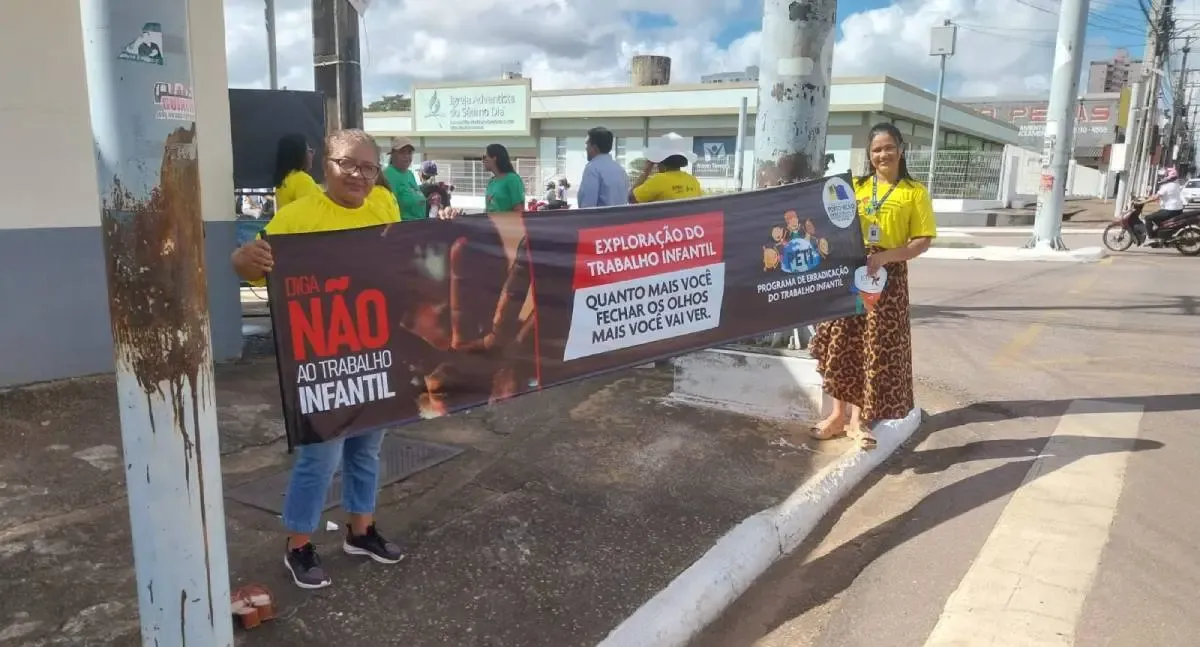 Combate ao trabalho infantil é intensificado com ações da Semias e campanha educativa em Porto Velho