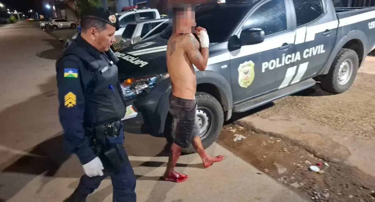 Homem é preso por agredir esposa e filha em Rondônia