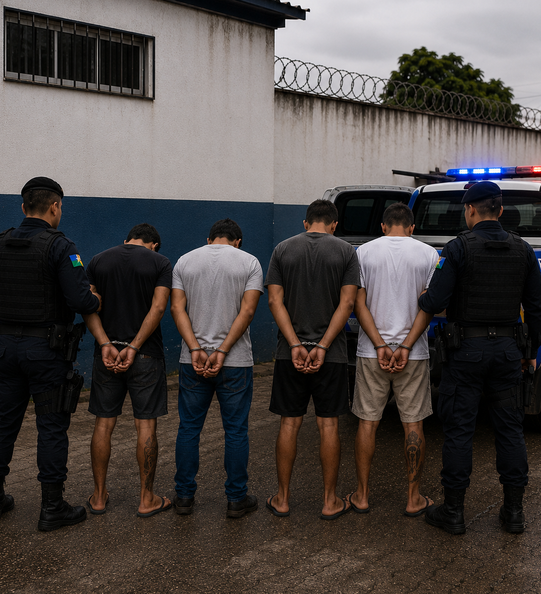 PMRO realiza prisões em flagrante e reforça segurança em guajará-mirim e nova mamoré