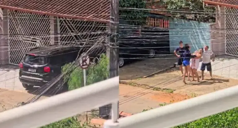  Acadêmica de Medicina invade casa e atropela vizinho em Porto Velho 