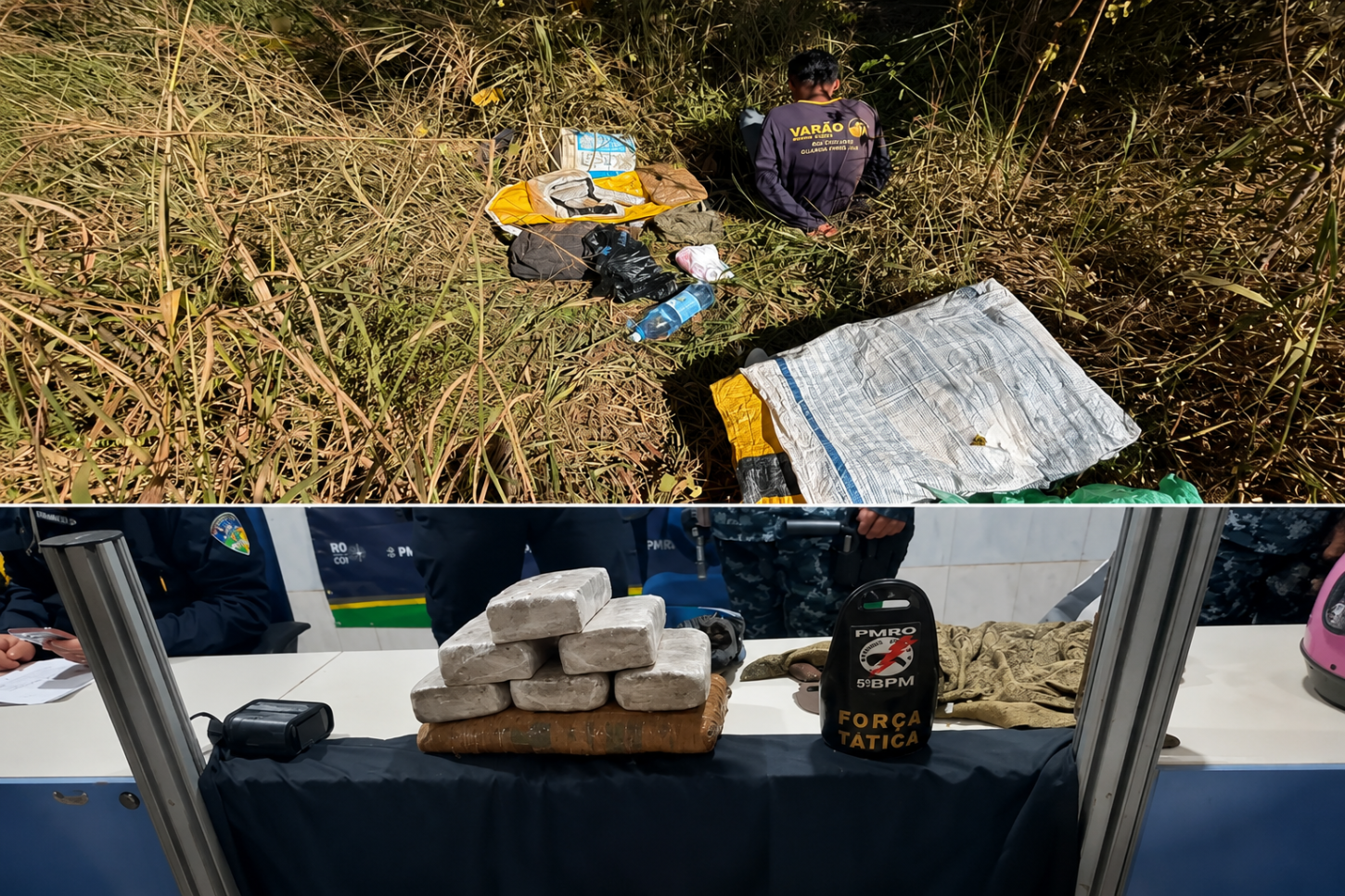 Adolescente de 15 anos é apreendido com mais de 8 kg de maconha na zona rural 