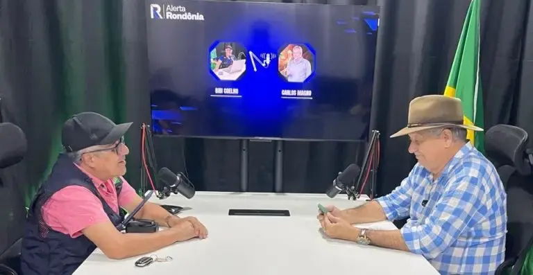  Carlos Magno destaca desenvolvimento de Rondônia e confirma pré-candidatura em entrevista 