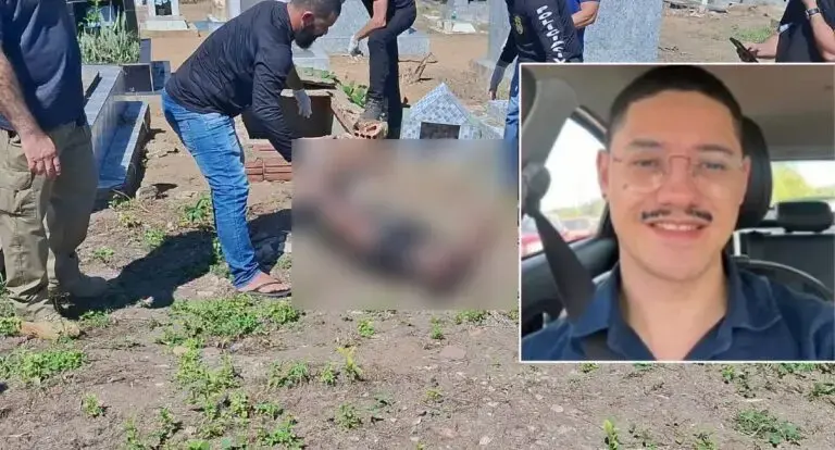  Corpo encontrado em cemitério é identificado como de jovem desaparecido 