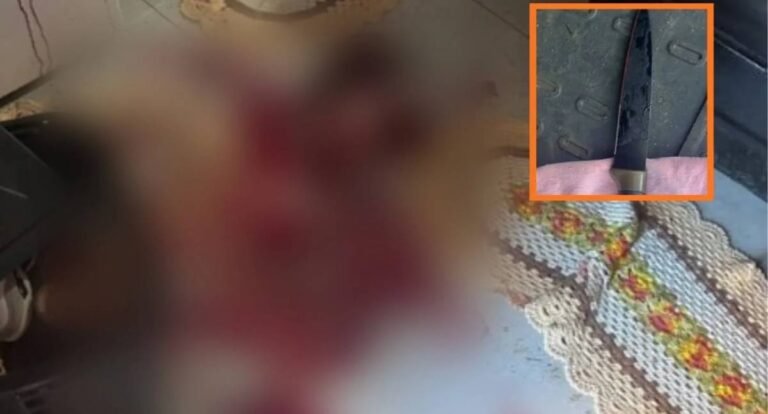 Mulher é detida após esfaquear marido durante discussão em residência