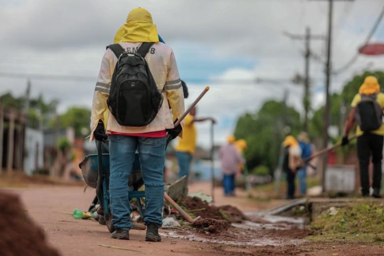 Roçagem transforma espaços públicos e leva mais segurança à população