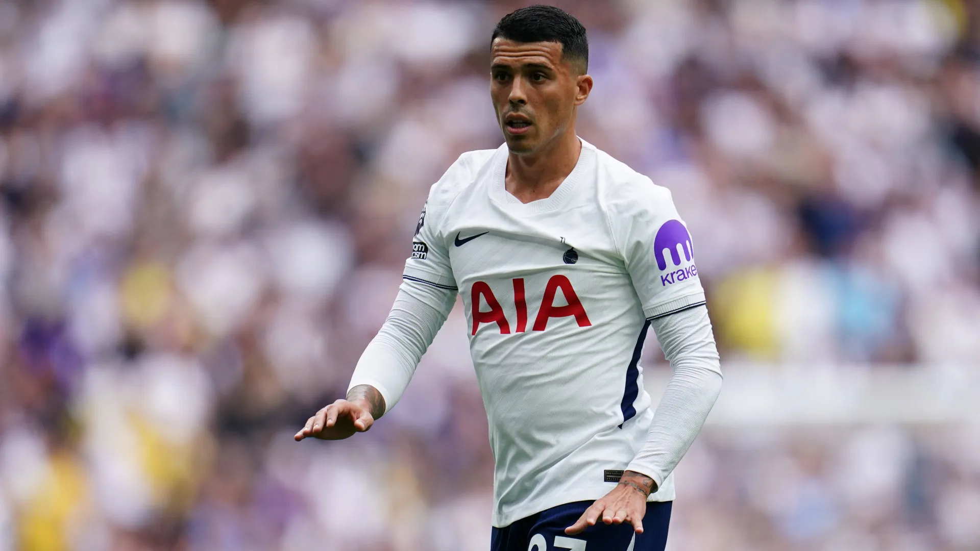 ‘É um grande sonho meu’: Pedro Porro, do Tottenham, responde sobre futuro