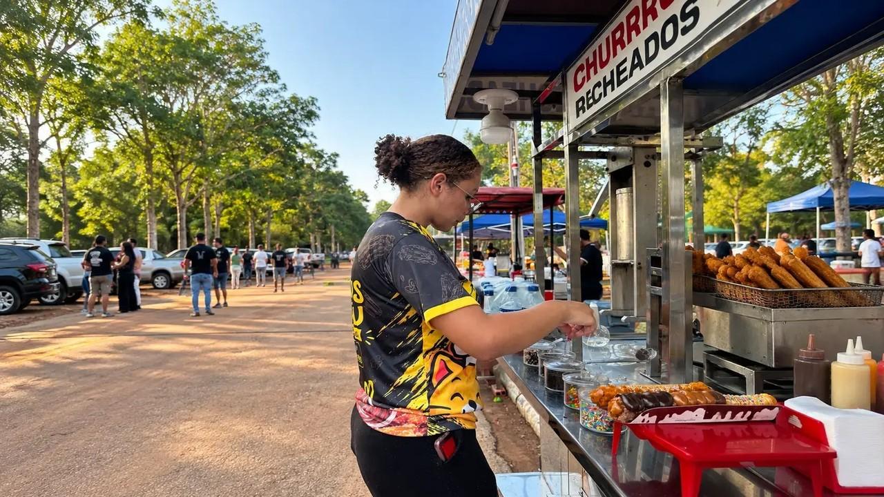 Eventos da Prefeitura movimentam a economia e geram oportunidades de renda para ambulantes em Porto Velho