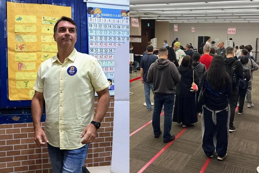 Flávio Bolsonaro vence Lula no Japão no 2º turno das eleições