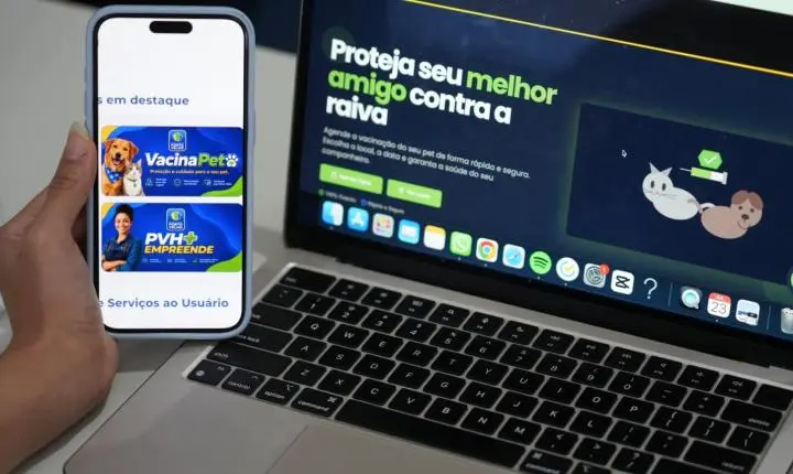 Aplicativo PVH+ facilita agendamento da vacinação antirrábica de cães e gatos