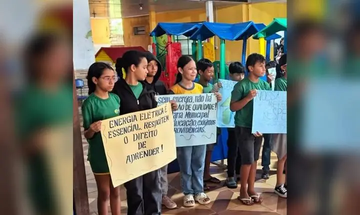 Comunidade de Calama denuncia problemas no fornecimento de energia elétrica em escola municipal