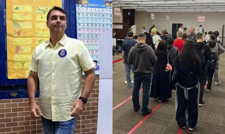 Flávio Bolsonaro vence Lula no Japão no 2º turno das eleições