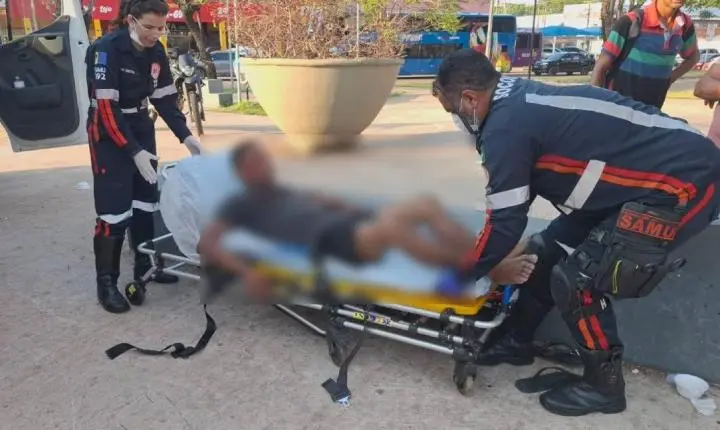 Homem em situação de rua é encontrado gravemente ferido na Rodoviária de Porto Velho