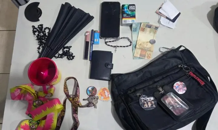 PM RECUPERA BENS ROUBADOS E DETÉM DOIS SUSPEITOS