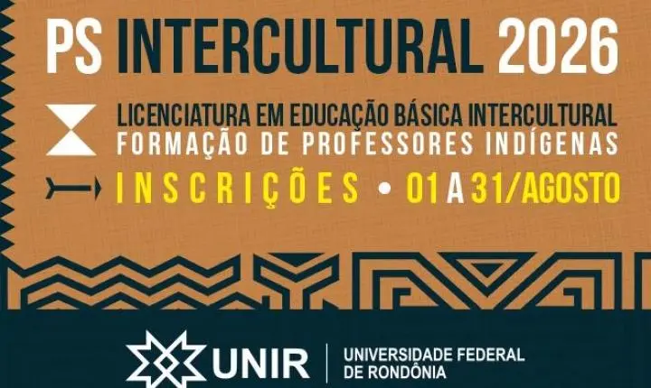 UNIR abre inscrições para Licenciatura em Educação Básica Intercultural